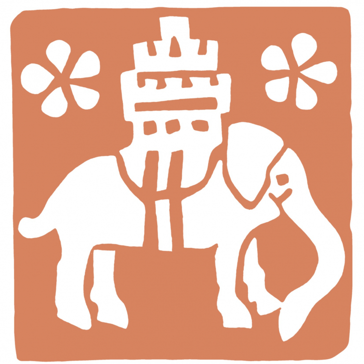 Glastonbury Stories A medieval terracotta tile of an elephant